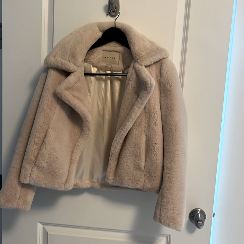 Blank NYC fur jacket